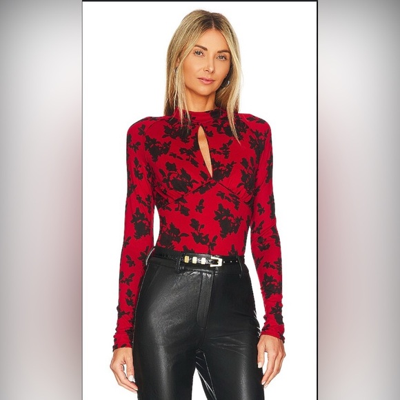 Free People Dinner Party Top Vintage Combo Large Retro Chic Soft Sexy Siren Work - Picture 1 of 13